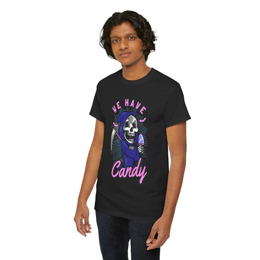 We Have Candy Ghoul Halloween Unisex Cotton Graphic T-shirt