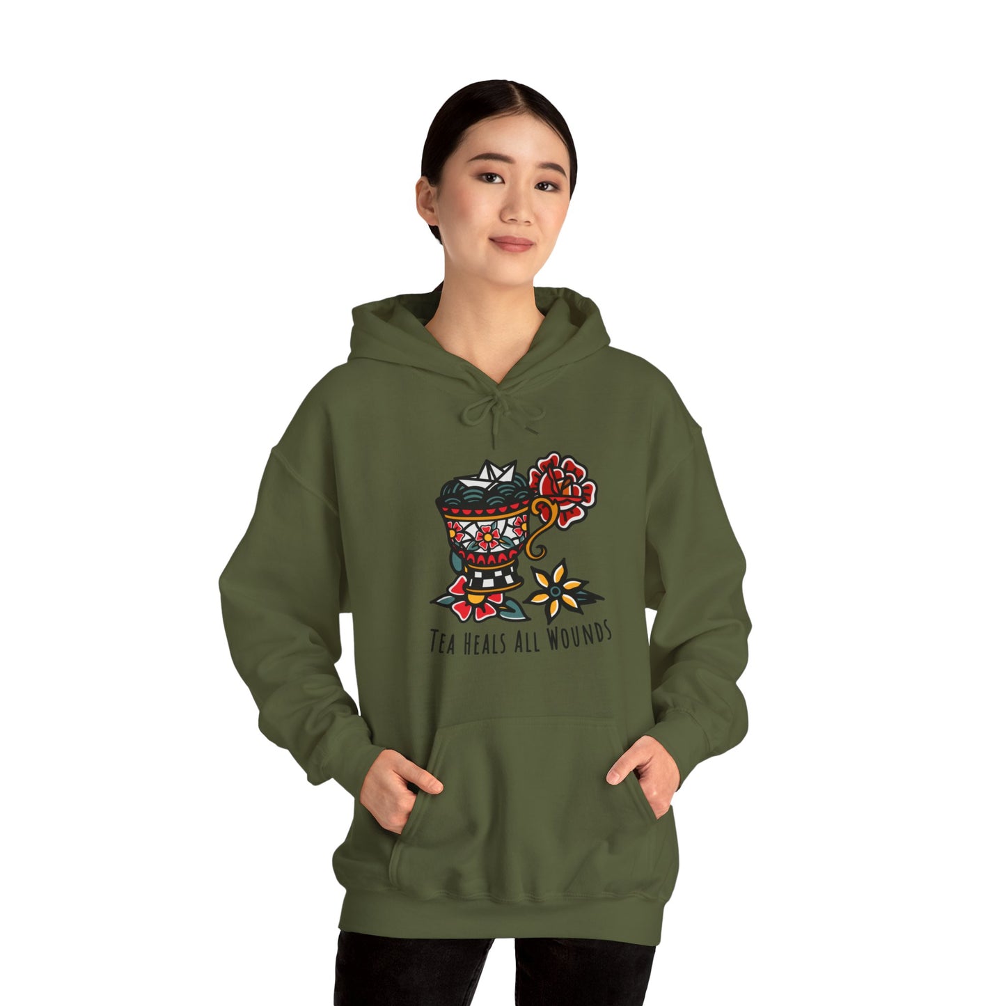 Tea Lover Unisex Hooded Sweatshirt