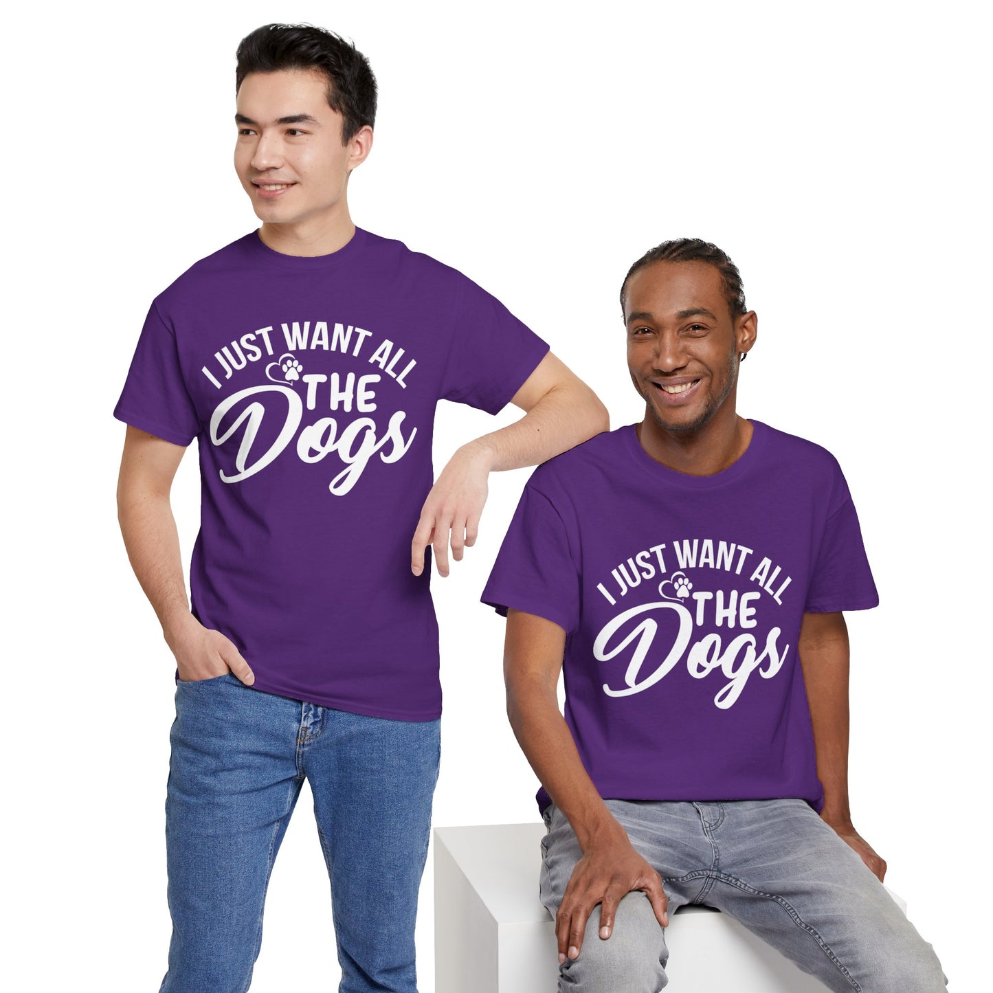 All The Dogs Unisex Cotton T-Shirt