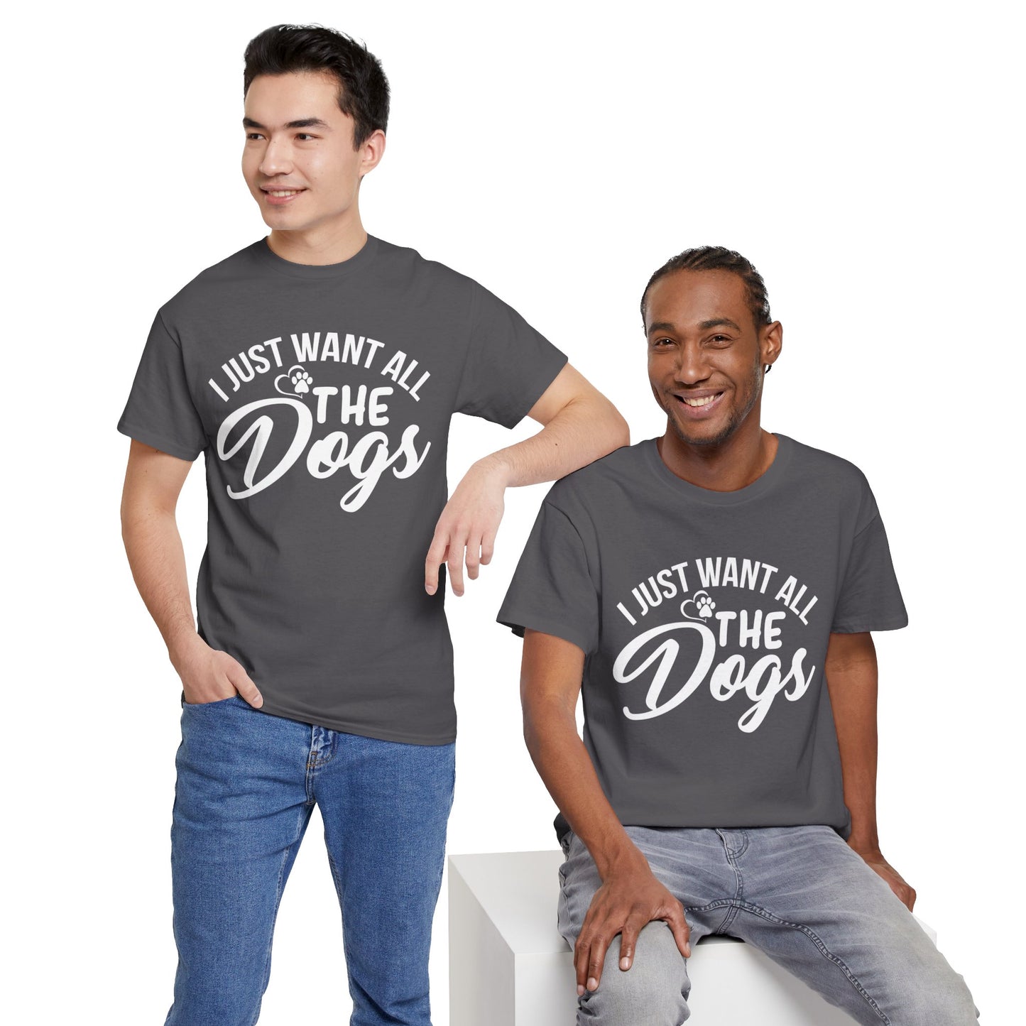 All The Dogs Unisex Cotton T-Shirt