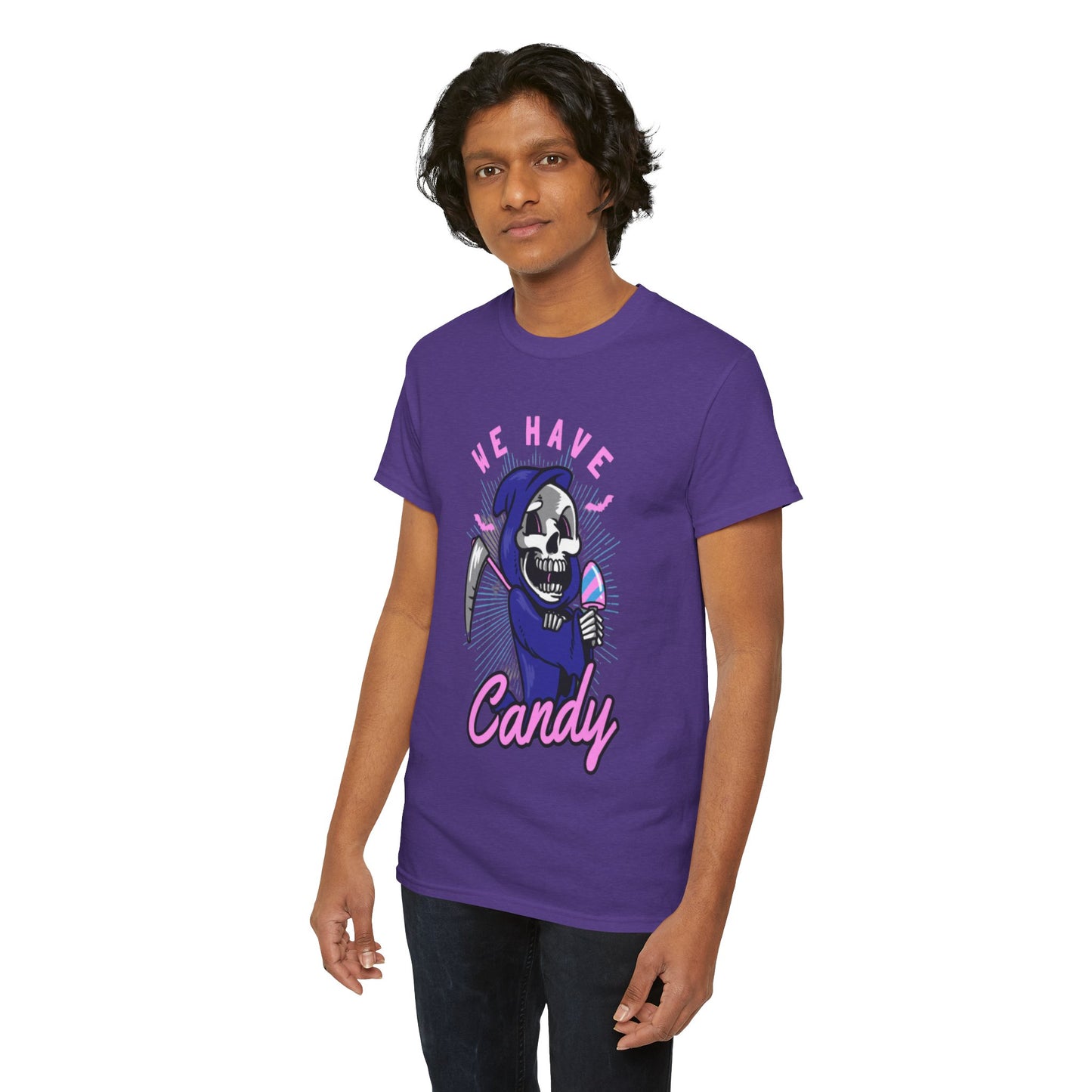 We Have Candy Ghoul Halloween Unisex Cotton Graphic T-shirt