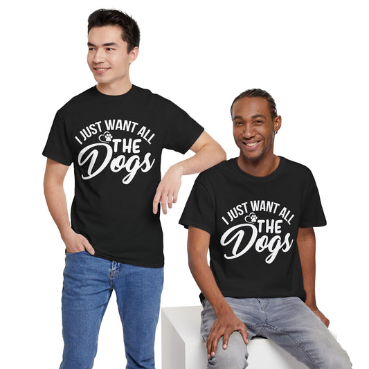 All The Dogs Unisex Cotton T-Shirt