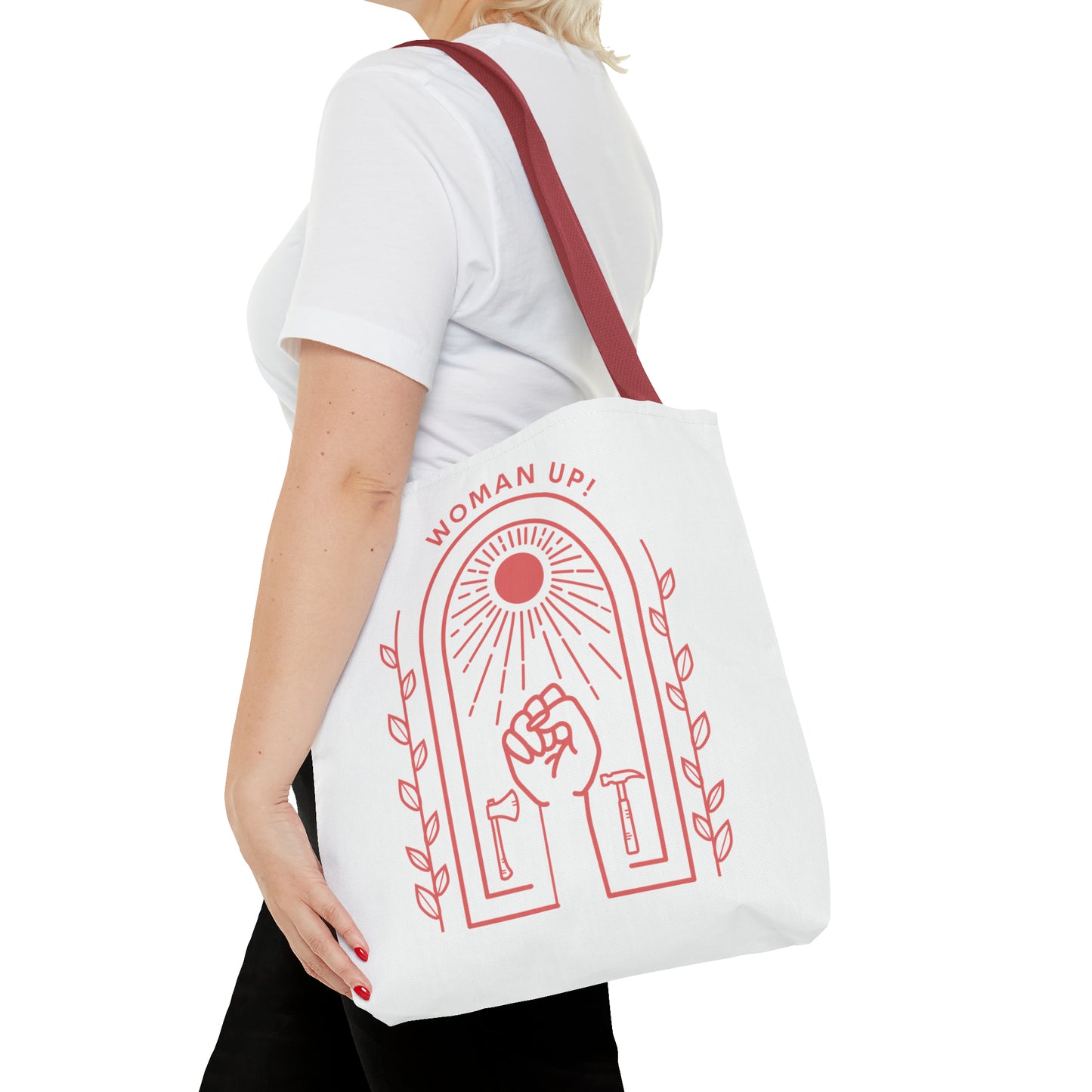 Woman Up! Tote Bag