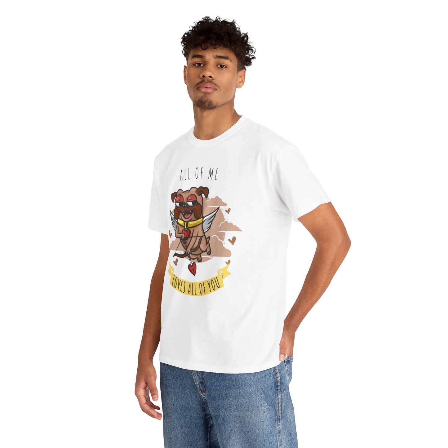 Puppy Love Unisex Cotton Graphic T-shirt