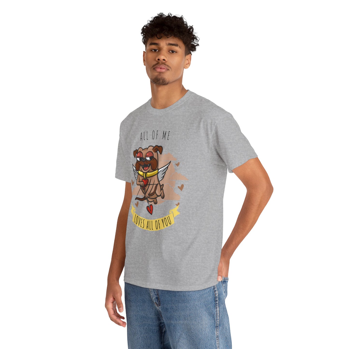 Puppy Love Unisex Cotton Graphic T-shirt