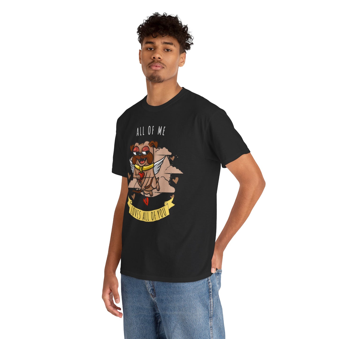 Puppy Love Unisex Cotton Graphic T-shirt