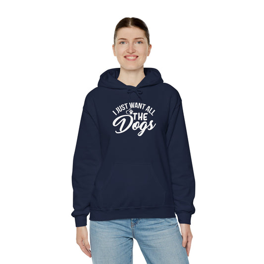 All The Dogs Unisex Graphic Hoodie Sweatshirt