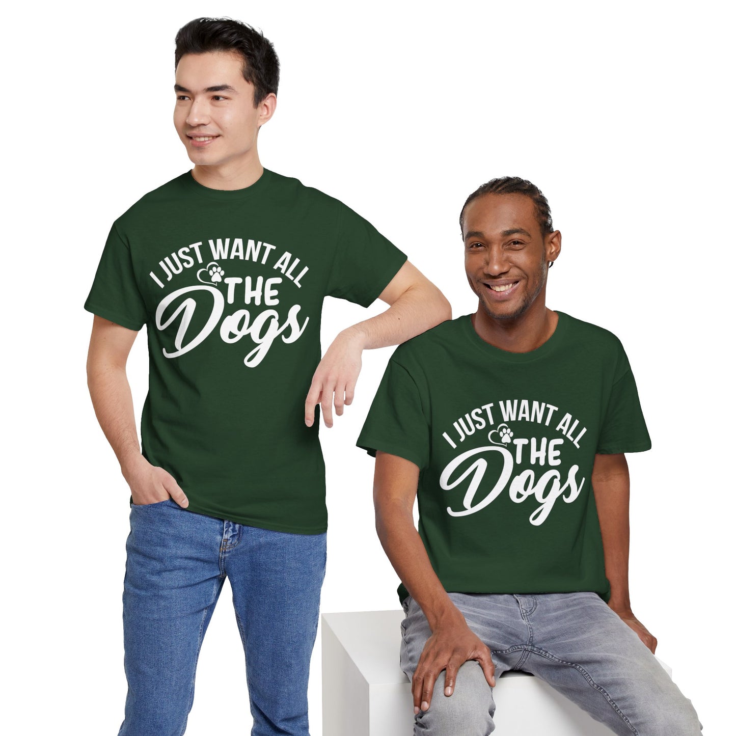 All The Dogs Unisex Cotton T-Shirt