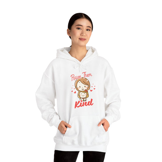 Raise Them Kind Mom Unisex Graphic Hoodie Sweatshirt